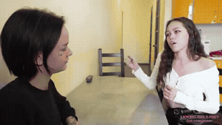 Licking Girls Feet - BIANCA and RADA - You are a disgrace to our step-family