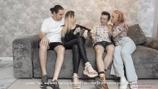 Licking Girls Feet - AVRIL and SAM - Are you glad you introduced us to your girlfriend