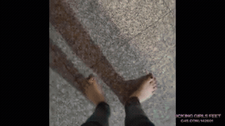 Licking Girls Feet - ELENA - You wanted my bare feet didnt you