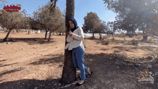 Public lesbian pervert under Hijabi girl feet. (720) - Video preview