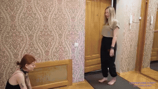 Licking Girls Feet - FOX - Your tongue is like a washing machine for my feet